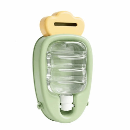 CarrotSip - Portable Pet Water Bottle & Collapsible Bowl