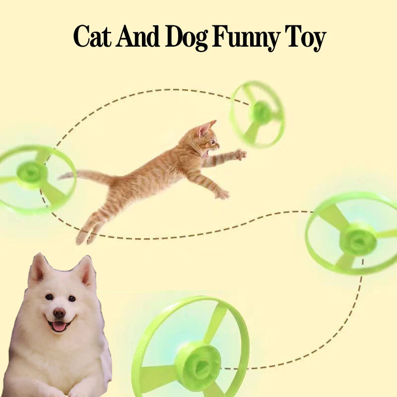 WhirlPlay Pet Flying Disc Launcher