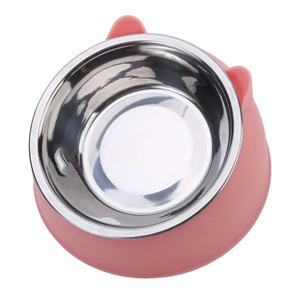 Stainless Steel Food & Water Feeder for Cats & Dogs