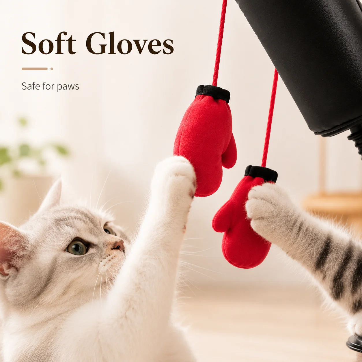 PunchPaws Interactive Cat Boxing Toy