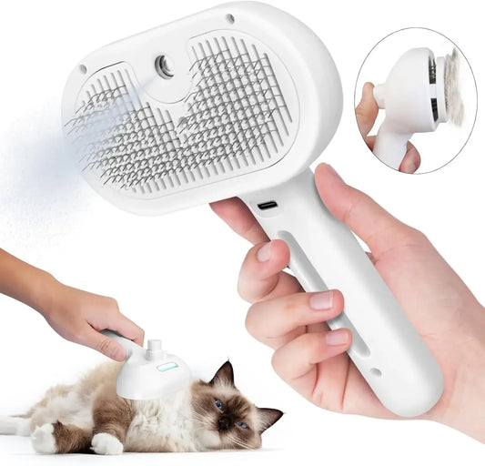 SteamPurr Pet Comb – Winter Warmth, Cozy Grooming