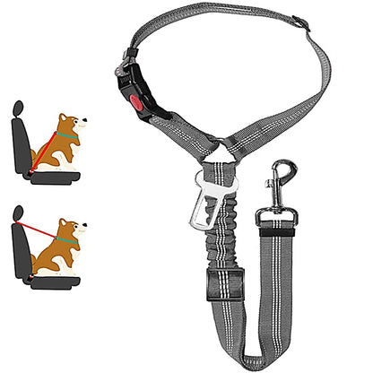SafeRide 2-in-1 Pet Seat Belt Leash