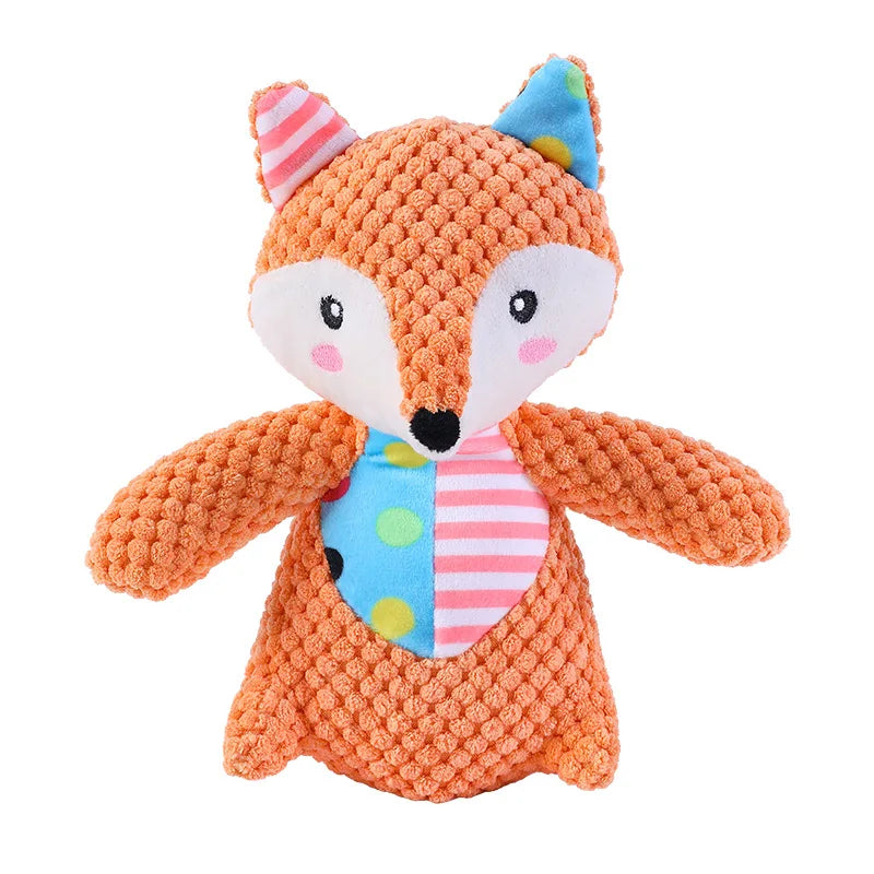 Splicing Plush Squeaky Pet Toy