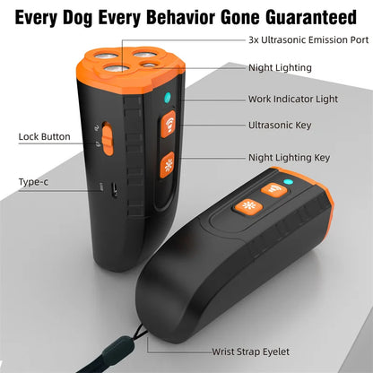 QuietGuard Rechargeable Ultrasonic Dog Deterrent