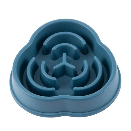 Pet Slow Feeding Bowl - Anti-Choking, Non-Slip Bowl for Cats & Dogs