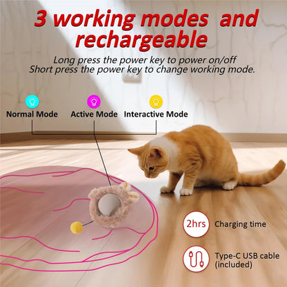 Hide & Seek Rolling Cat Toy Set