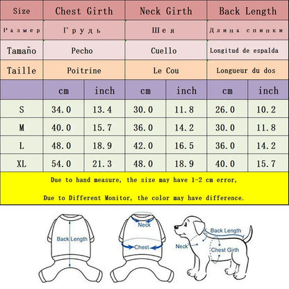 Warm Fleece Dog Jacket with D-Ring