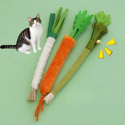 Furry Bell Cat Teaser Toy 🐱🔔