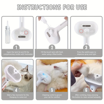 Pet Grooming Spray Comb