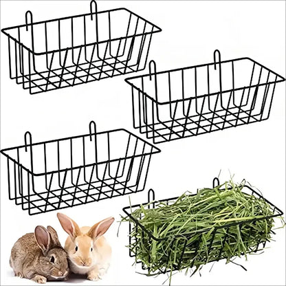 Rabbit Food Basket – Grass Rack Hay Feeder for Rabbits