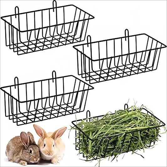 Rabbit Food Basket – Grass Rack Hay Feeder for Rabbits