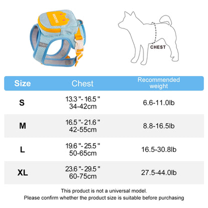 Soft Reflective Pet Harness 🐾
