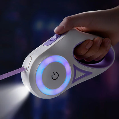 NightGuard LED Retractable Dog Leash