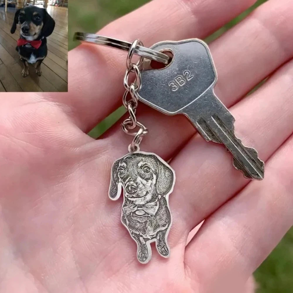 Personalized Pet Keychain