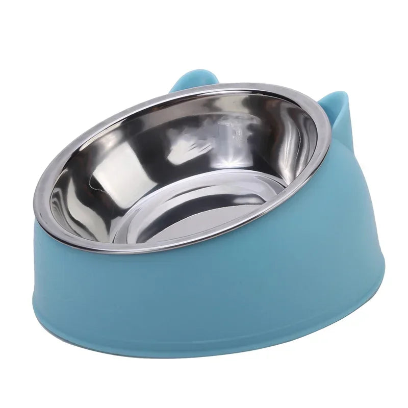Stainless Steel Food & Water Feeder for Cats & Dogs