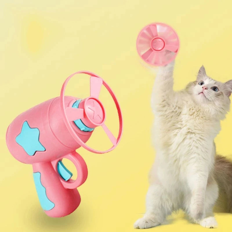 WhirlPlay Pet Flying Disc Launcher