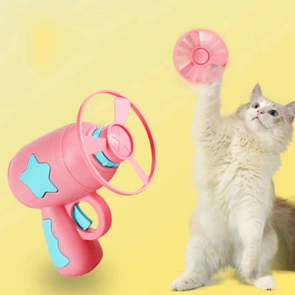 WhirlPlay Pet Flying Disc Launcher