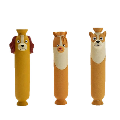 Sausage Squeak & Chew Dog Toy