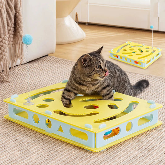 WhiskerPlay - Interactive Cat Puzzle Box