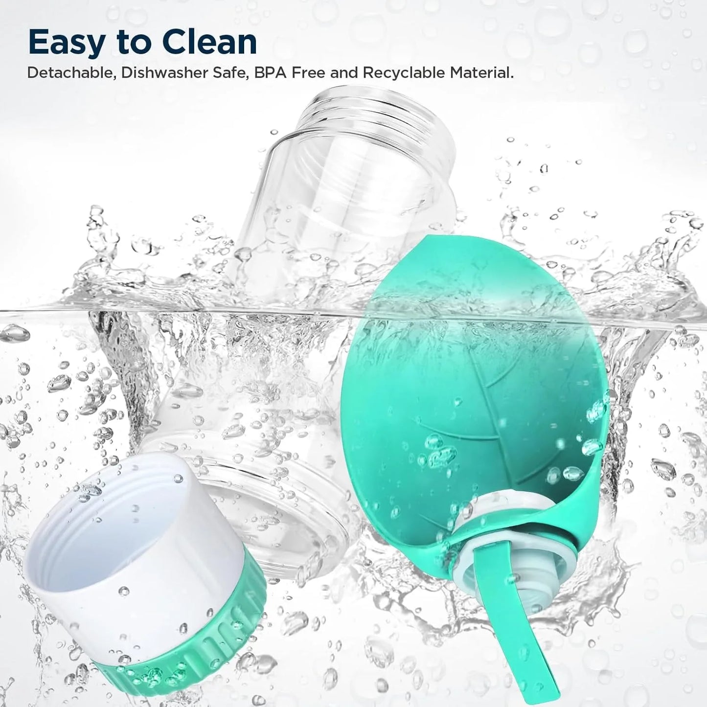 PawSip 2-in-1 Portable Dog Water & Food Bottle