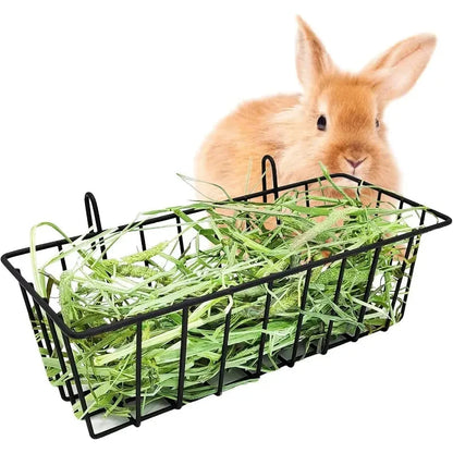 Rabbit Food Basket – Grass Rack Hay Feeder for Rabbits