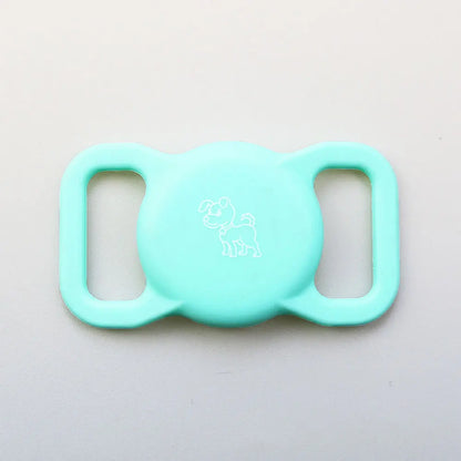 GlowPaw Silicone AirTag Holder for Cat & Dog Collars