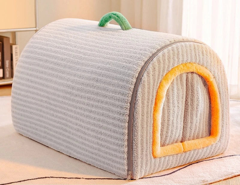 SnugNest Cozy Pet House Bed