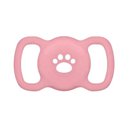 GlowPaw Silicone AirTag Holder for Cat & Dog Collars