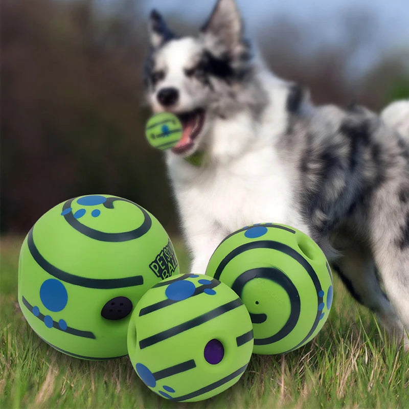 WobbleGiggle Interactive Dog Ball