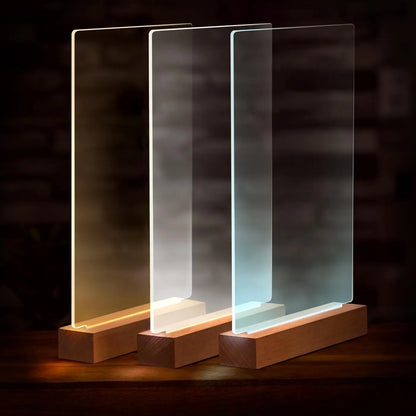 ✨ The GlowPaw – Personalized Pet Portrait Acrylic Lamp