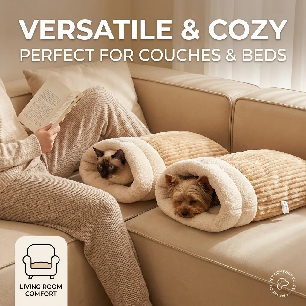 TuckIn Hooded Pet Sleeping Bag