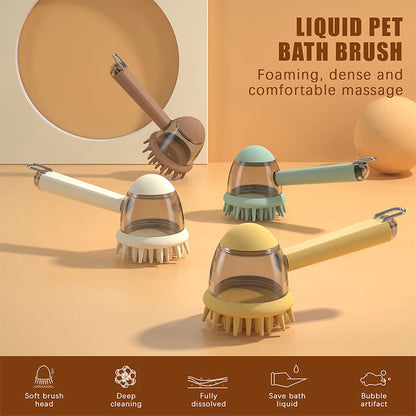 CleanPaws - 2-in-1 Pet Bath & Massage Brush