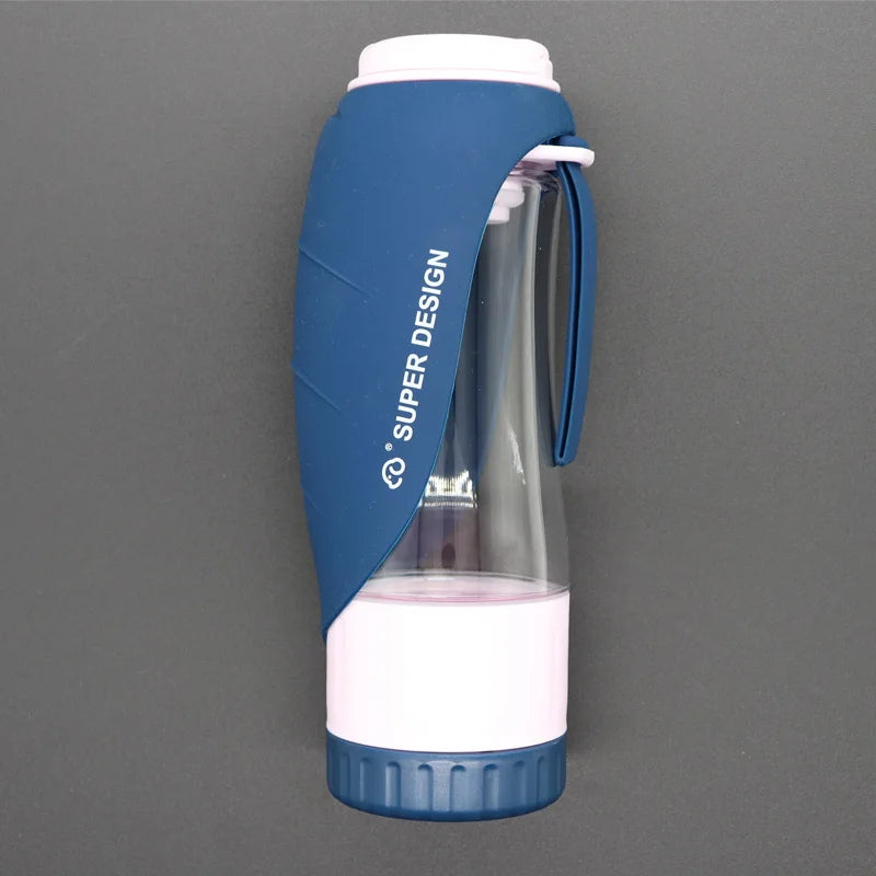 PawSip 2-in-1 Portable Dog Water & Food Bottle