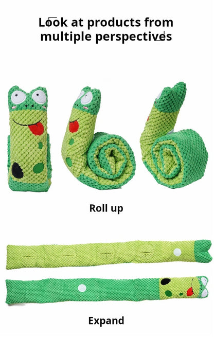 Snail Squeak & Snack Interactive Dog Toy