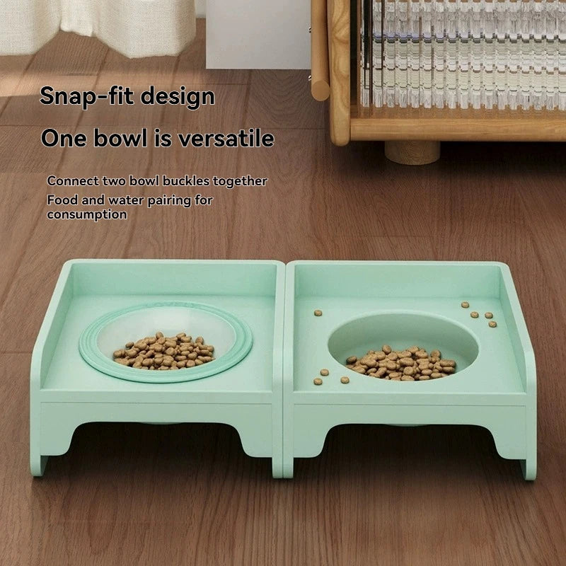 WhiskerEase Leak-Proof Cat Bowl