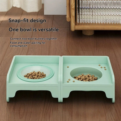 WhiskerEase Leak-Proof Cat Bowl