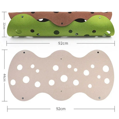 FeltFusion Cat Tunnel – Modular Fun, Cozy Adventures