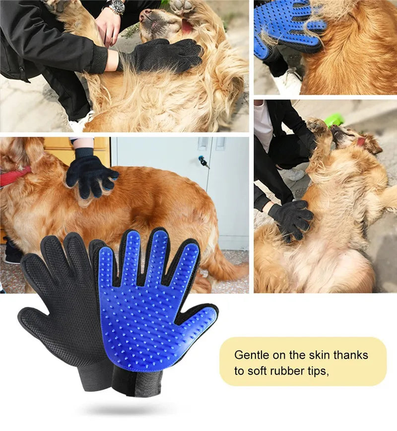 Rubber Pet Bath Brush