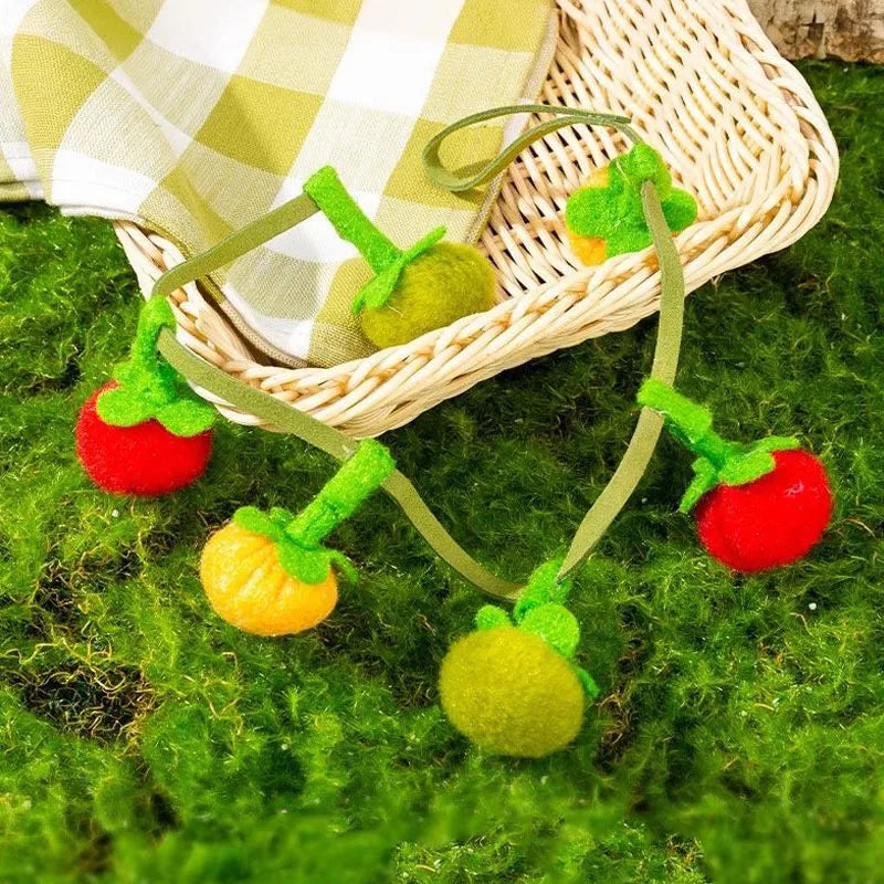 DangleVine – Hanging Catnip Ball Toy 🍅🔔