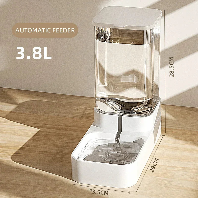Pet Feeder & Water Bowl - Automatic Food Dispenser for Cats & Dogs