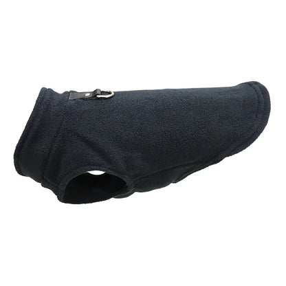 Warm Fleece Dog Jacket with D-Ring