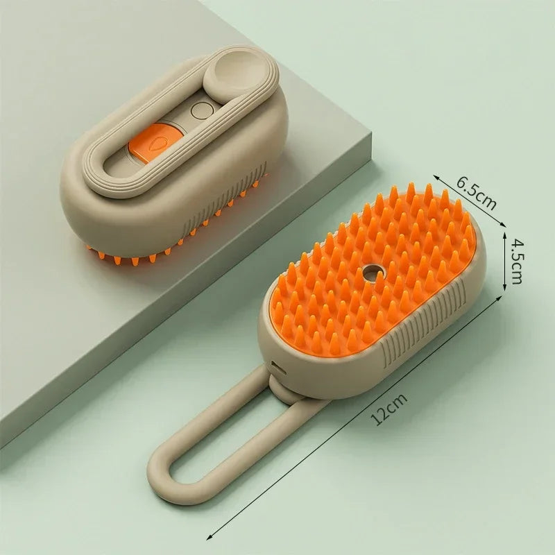 Steam Spray Pet Brush