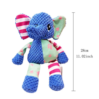 Splicing Plush Squeaky Pet Toy