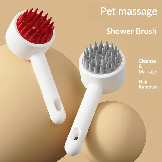 AquaSoft Spray Grooming Brush for Cats & Dogs