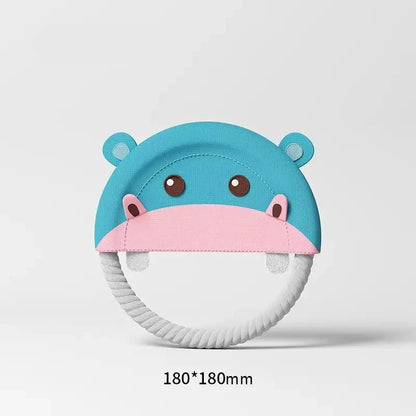 Soft Woven Rope Dog Frisbee
