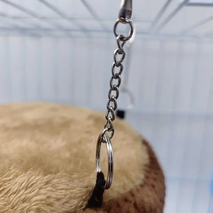 Tree Stump Shape Hammock – Warm Cotton Pet House for Small Animals