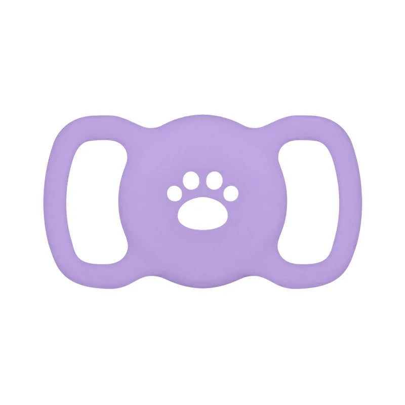 GlowPaw Silicone AirTag Holder for Cat & Dog Collars