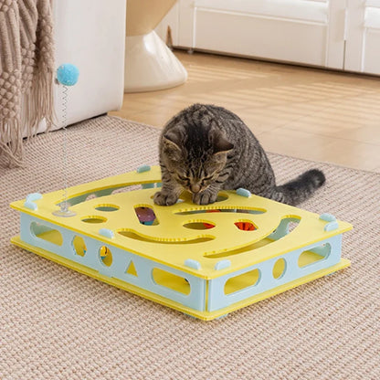 WhiskerPlay - Interactive Cat Puzzle Box