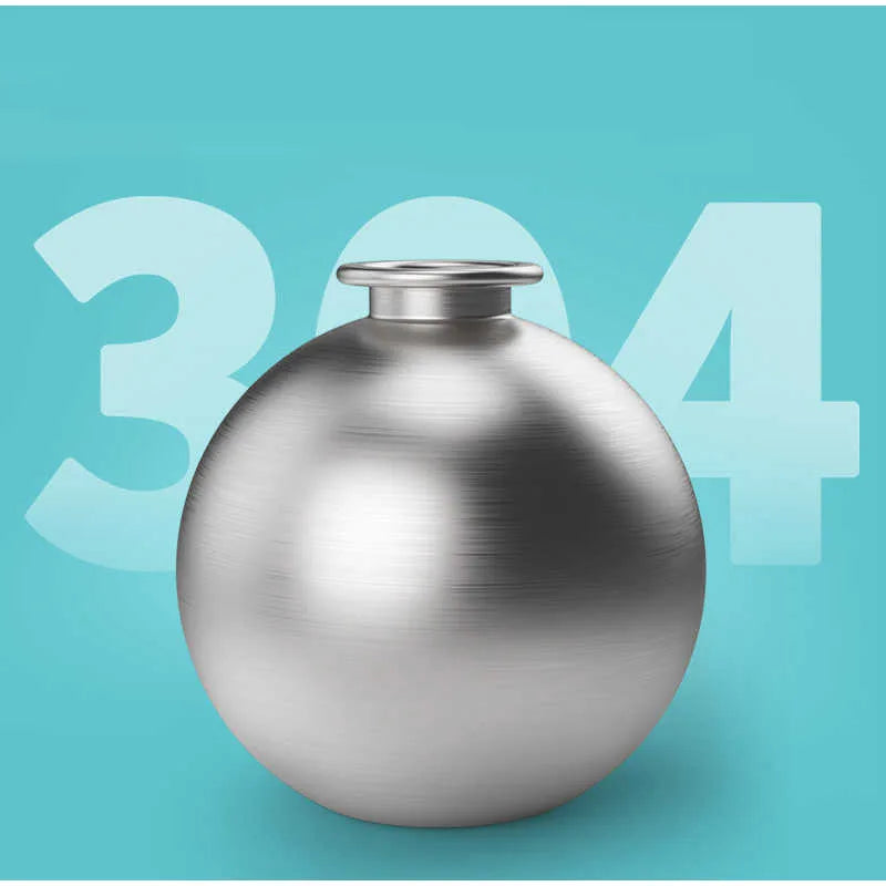 HydraPaw 2-in-1 Stainless Steel Pet Water Bottle Bowl | Portable Leak-Proof Dog Travel Kettle