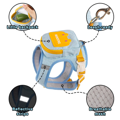 Soft Reflective Pet Harness 🐾